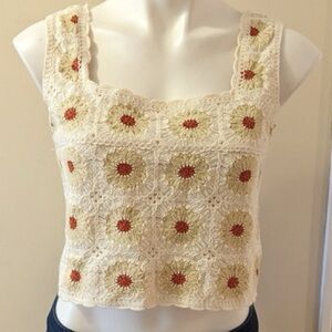 Rebellion Crochet Crop Top